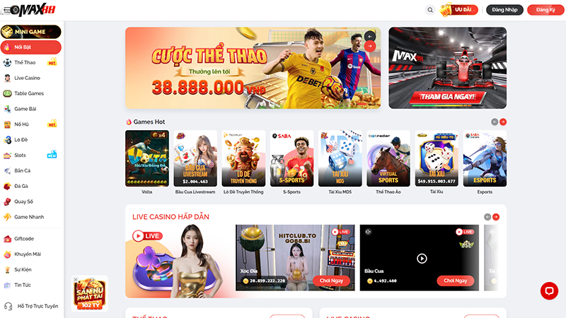 Minh bạch thông tin là ưu thế của top nhà cái uy tín MAX88